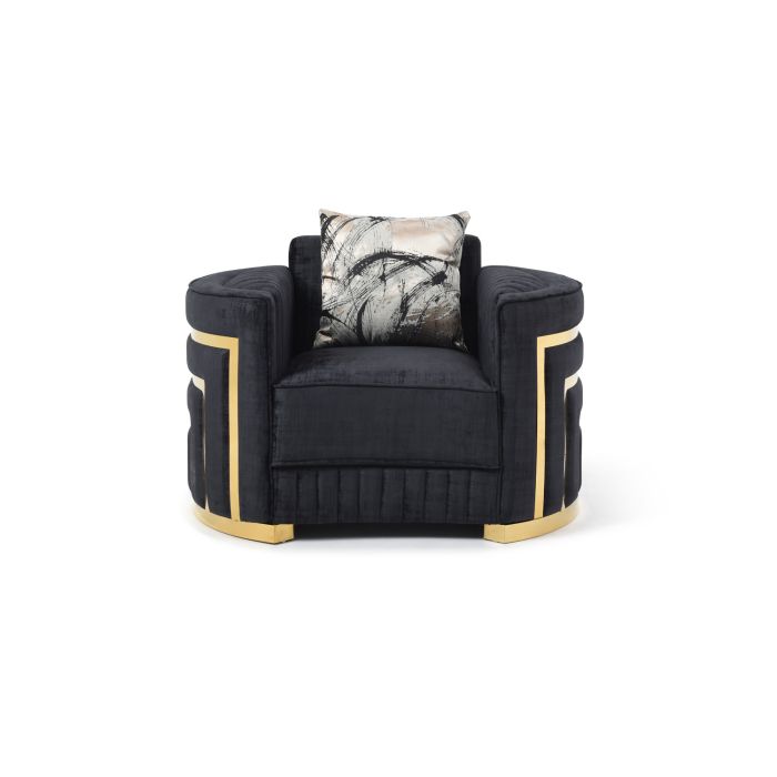 Soledad G00523A-C Chair , Black