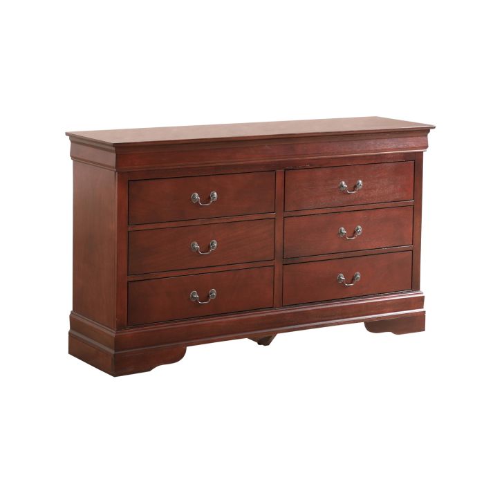Louisphillipe Dresser Mirror, Cherry