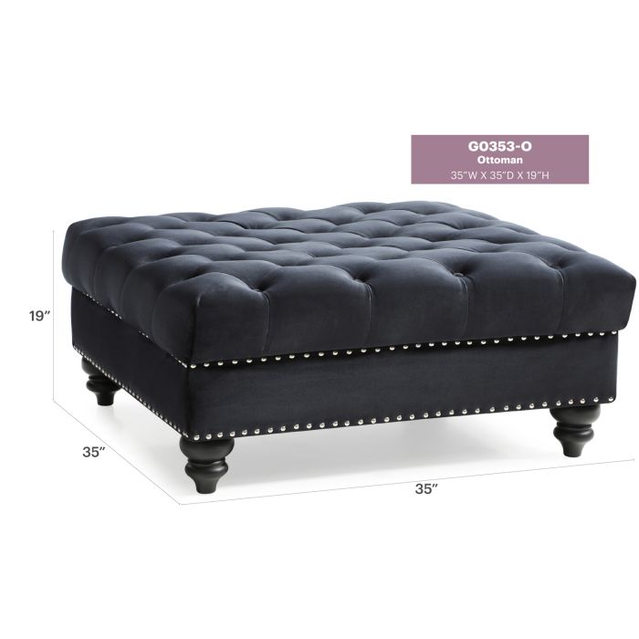 Nola Ottoman, Black