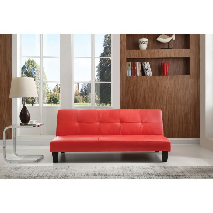 Alan Sofa Bed, Red