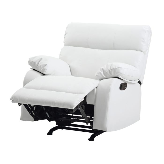 Manny Rocker Recliner, White