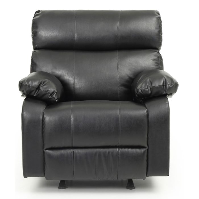 Manny Rocker Recliner, Black