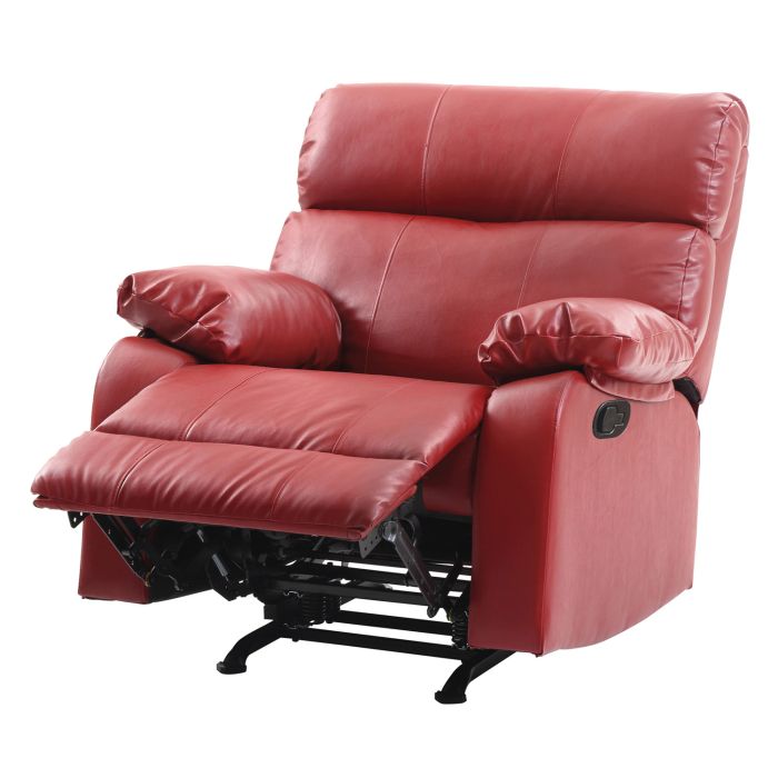 Manny Rocker Recliner, Red
