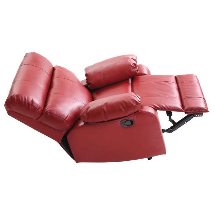 Manny Rocker Recliner, Red