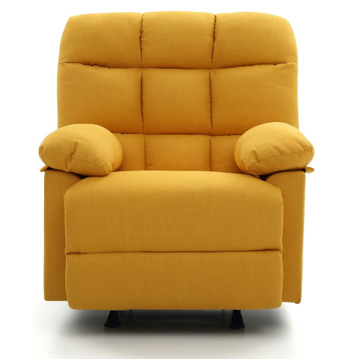 Cindy Rocker Recliner, Yellow