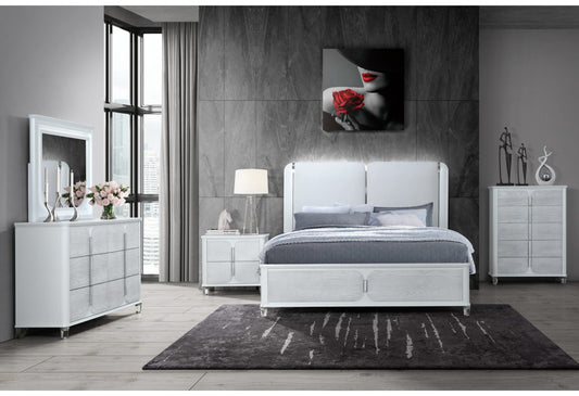 APOLLO GREY QUEEN BED GROUP