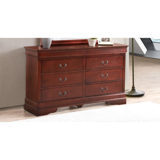 Louisphillipe Dresser Mirror, Cherry
