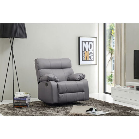 Manny Rocker Recliner, Gray