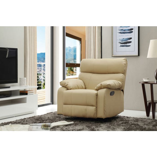 Manny Rocker Recliner, Beige